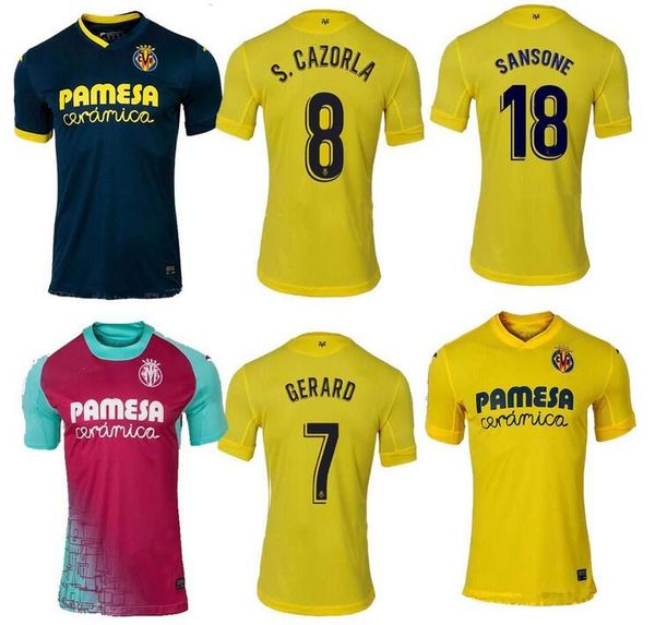 

2021 villarreal cf s.cazorla soccer jerseys 19 20 chukwueze fornals football shirt pedraza moreno ekambi iborra camiseta de uniforms, Black;yellow