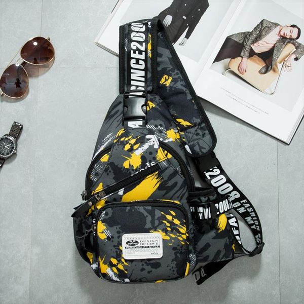 

street pop new popular oxford bag sew tight hike chest pack young peoples hip hop style mobile phone and wallet messenger bags
