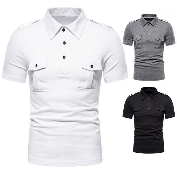 

slim stand collar short sleeve males polos new fashion mens polos summer casual sports tees designer, White;black