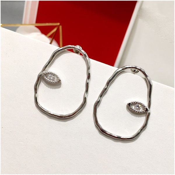 

fashion circle round pearl hoop earrings set for women vintage bohemian twisted brincos earring jewelry 2020 new with box, White