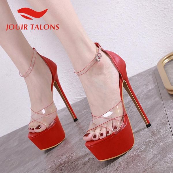 

jouir talons dropship women sandals thin heel cross-tied med platform pumps summer party woman shoes, Black