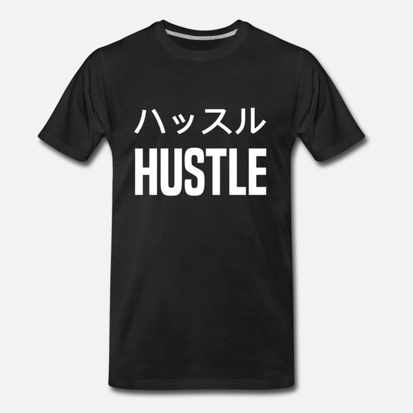 

hustle t shirt men create short sleeve euro size s-3xl pattern anti-wrinkle authentic spring outfit shirt