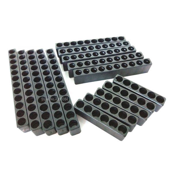 

5pcs set screwdriver bits holder hex shank screwdriver head storage device base pvc hand tools accessories 6/10/12 holes