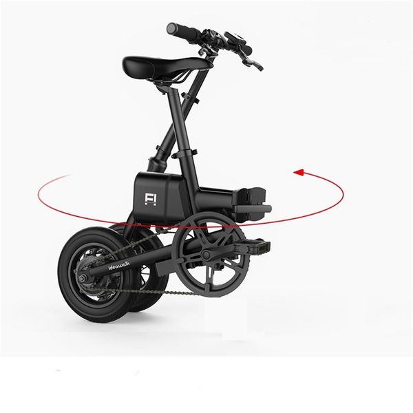 

electric bicycle ideawalk f1 folding bike mini type aluminum alloy, Silver;blue