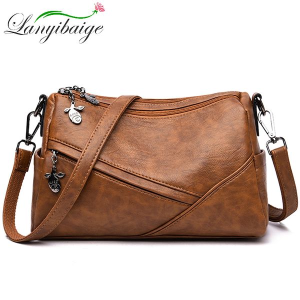 

woman shoulders leder bags leather crossbody bags women fashion shoulder bag main luxury handbags women designer sac a main