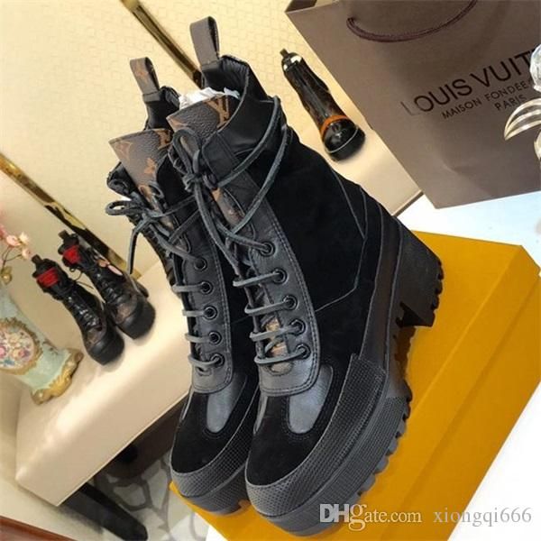 

2020 ladies high-heeled boots, stylish and versatile, high-quality designer ladies casual desert boots, with box size 35-41ag, Red;white