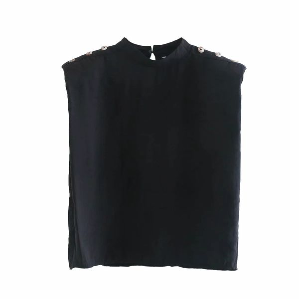 

2020 black long sleeve women blouses shirts autumnfall new women's fashion shows thin with padded shoulder jacket, White