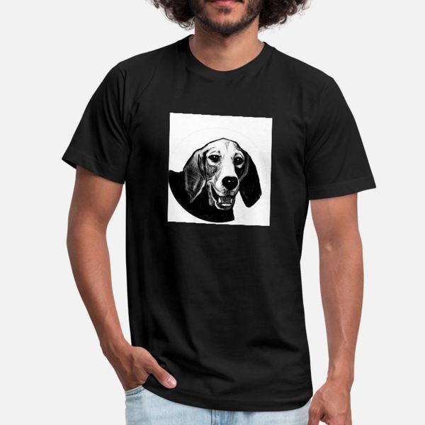 

basset oval t shirt men knitted cotton euro size s-3xl family crazy basic spring autumn normal shirt