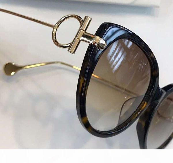 

women gold black cat eye sunglasses sf9190 logo sun glasses uv 400 outdoor protection eyewear new with box, White;black