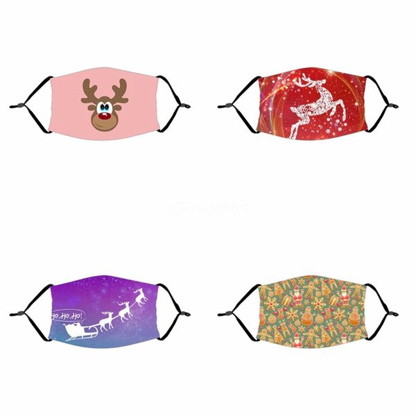 

leopard printing suede sunscreen designer face mask print dustproof breathable cycling anti-dust washable ear-buckle outdoor mask#420, Black