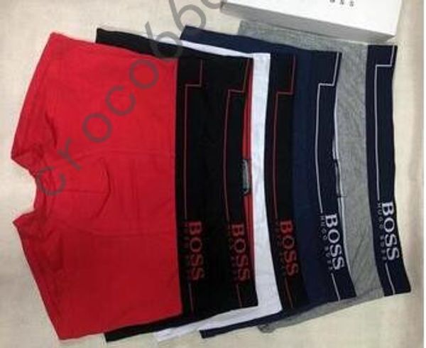 

bscfr12 2020 boxer men cotton underwear short for men underwear casual short man breathable male gay underwearclothes shorts 40ak, Black;white
