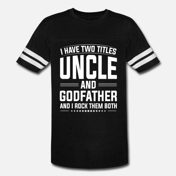 

uncle and godfather rock uncle father gift t shirt men print short sleeve size s-3xl letters fitness new fashion spring autumn shirt