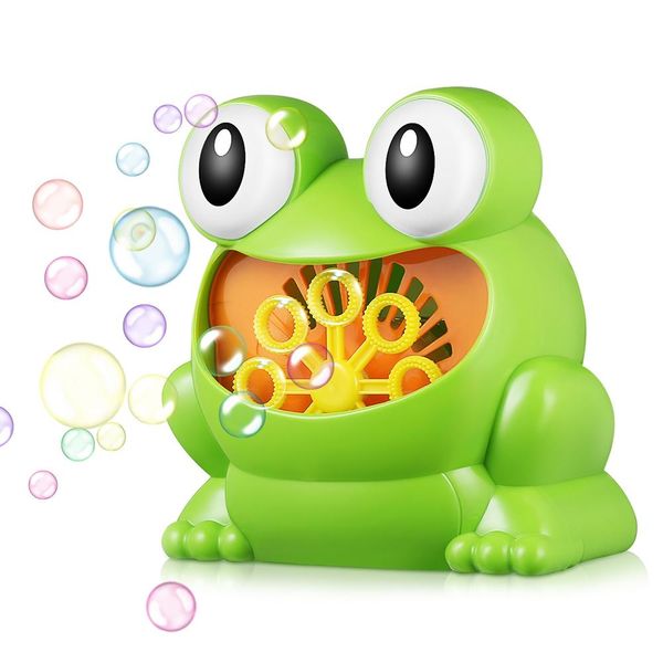 

toys automatic bubble bath toy water bathing kids children animal bathroom baby cartoon for machine soap frog bathtub qkqyn mylovethome