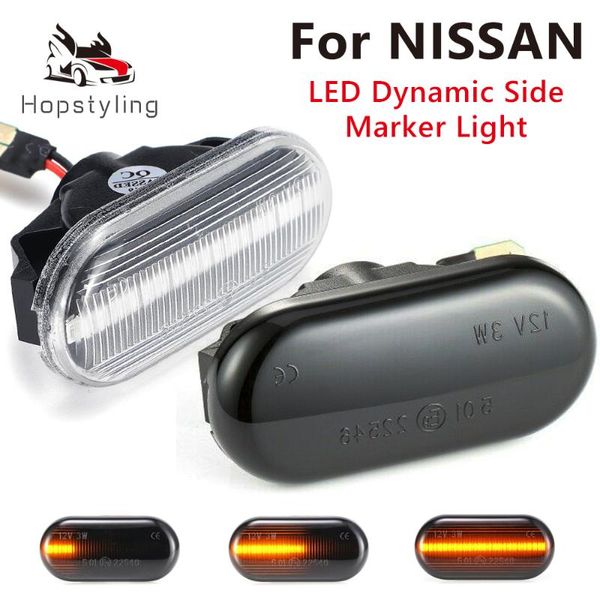

led car side marker light turn signal light for qashqai j10 micra c k12 navara np300 d40 pathfinder r51 note e11