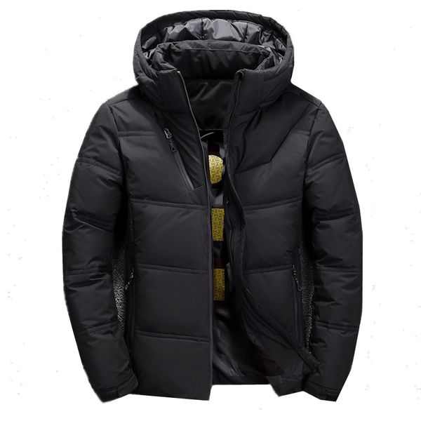 

Winter Down Parkas Mens Quality Thermal Thick Parka Male Warm Outwear Fashion White Duck Down Jacket Men Coats