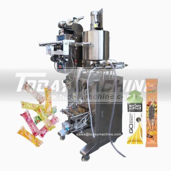 

automatic ice candy bag liquid stick filling amd sealing packing machine
