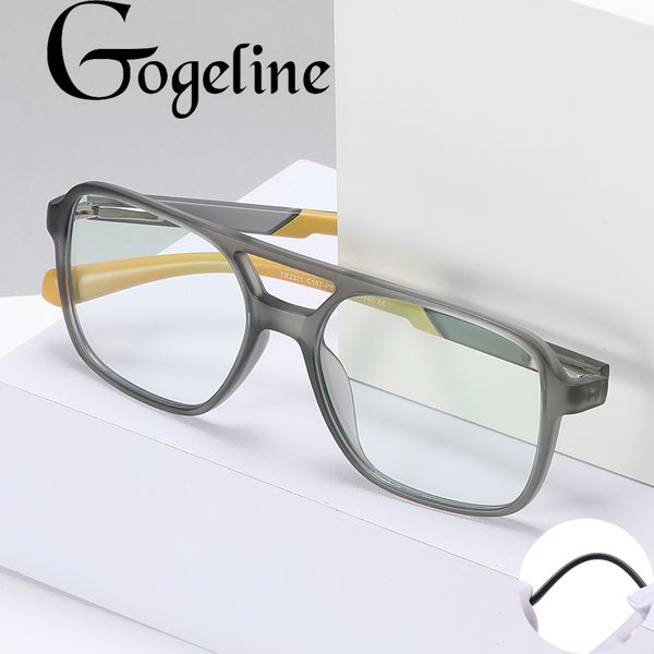 

tr90 anti blue light women's men's eyewear frame square myopia frames spectacles frames ladies transparent optical eye glasses, White;black