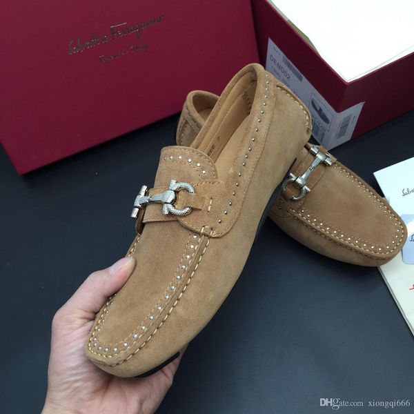 

2020 new men's fashion printed casual leather shoes, suede leather, comfortable and breathableaa, Red;white