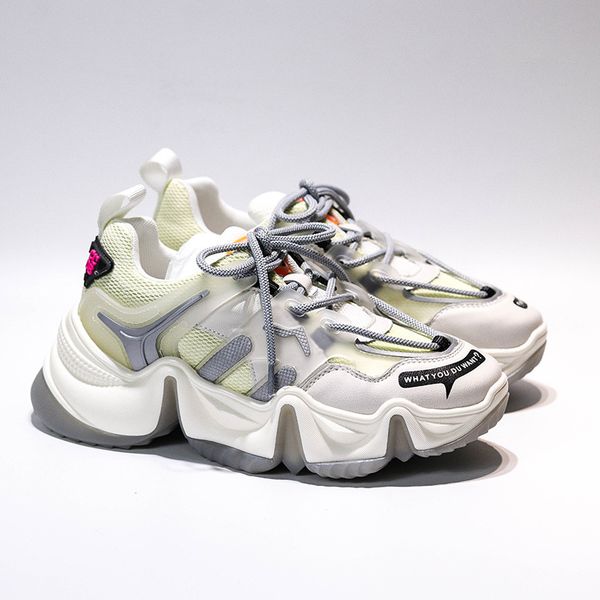 

shoes, women's sports shoes, thick soles, heightening jelly soles, all kinds of fashion, yuansu, zhixun women, Black