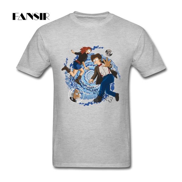 

doctor who short sleeved t-shirts man casual shirts cotton crew neck men's t-shirt for team