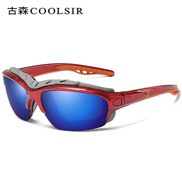 

uv protection color polarized outdoor sports sunglasses 8505, White;black