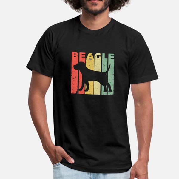 

beagle retro t shirt men printing tee shirt euro size s-3xl cool loose funny casual summer normal shirt
