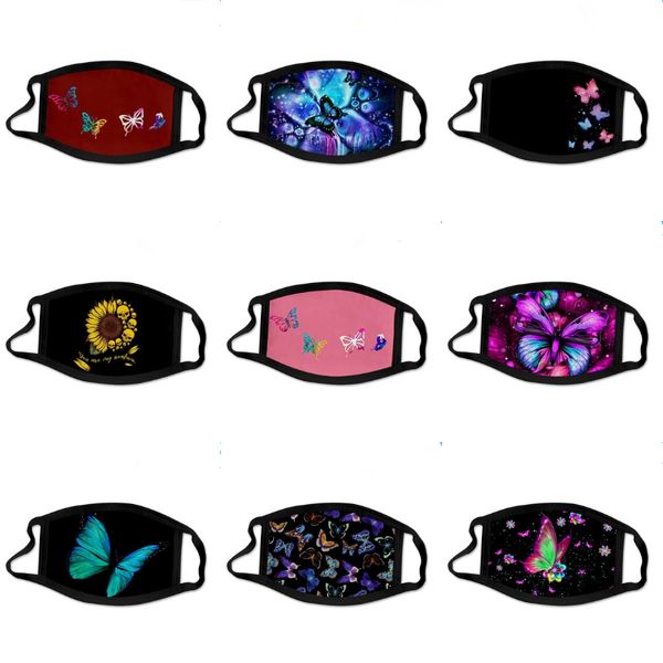 

vachetta tan tiger face mask reusable cartoon print cubrebocas con careta ultraviolet proof washable running riding bike protective bncja#70
