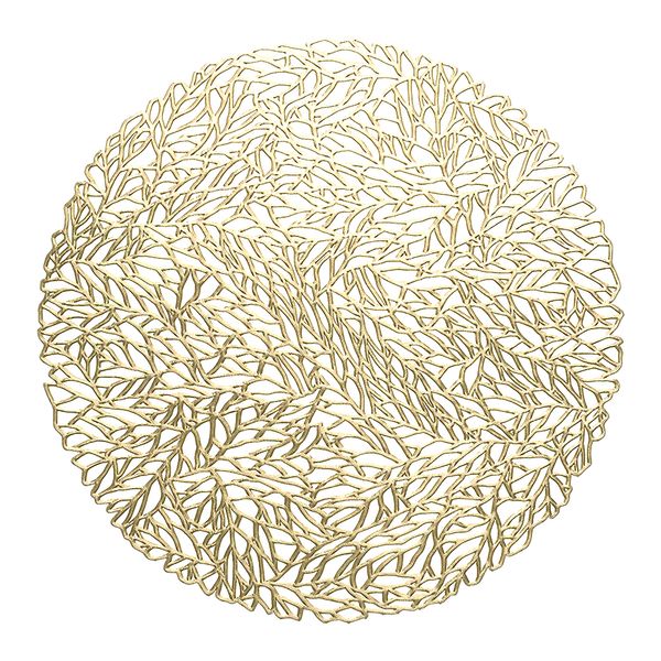 

round coaster table insulation restaurant non-slip coffee tea pvc placemat pads