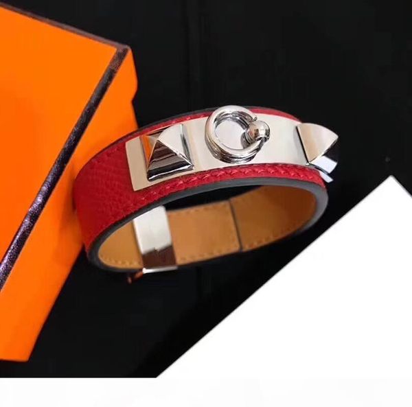 

2019 моды дизайнер ювелирных мужские браслеты шарм браслеты кожаные манжеты браслет ч женщин браслеты браслеты, Black