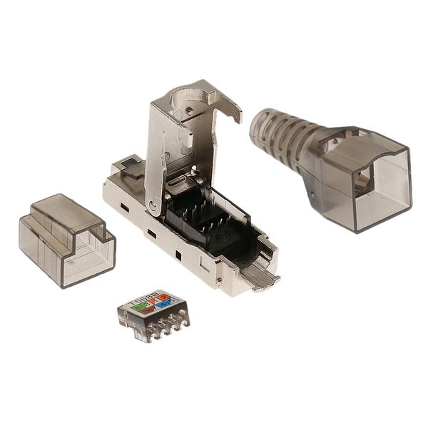 

cat6a rj45 network connector modular plugs shielded connectors ethernet