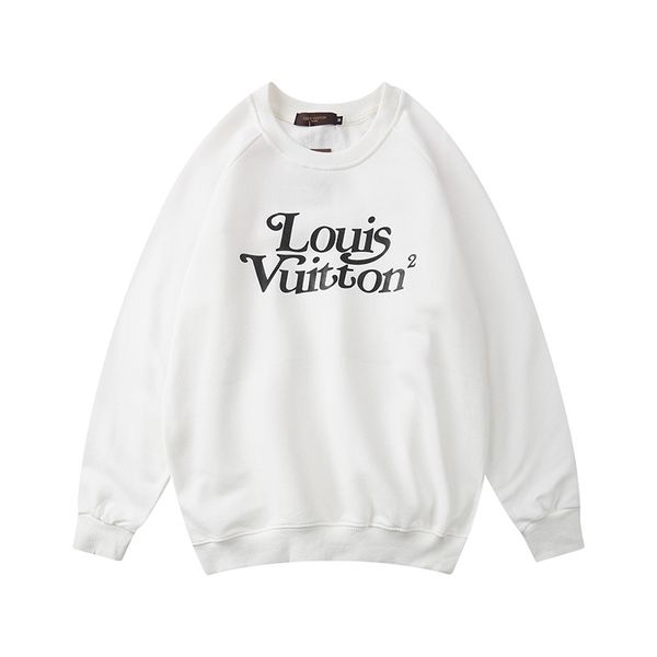 

men's sweaters, women's fashion long-sleeved pullovers, designer men's hoodies, brand letters printed high-quality cotton swe, Black