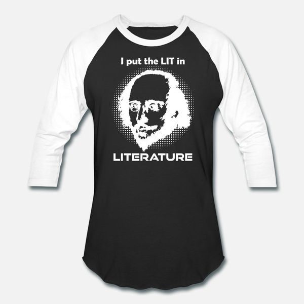 

william shakespeare is lit t shirt men printed short sleeve euro size s-3xl standard fitness fashion summer trend shirt