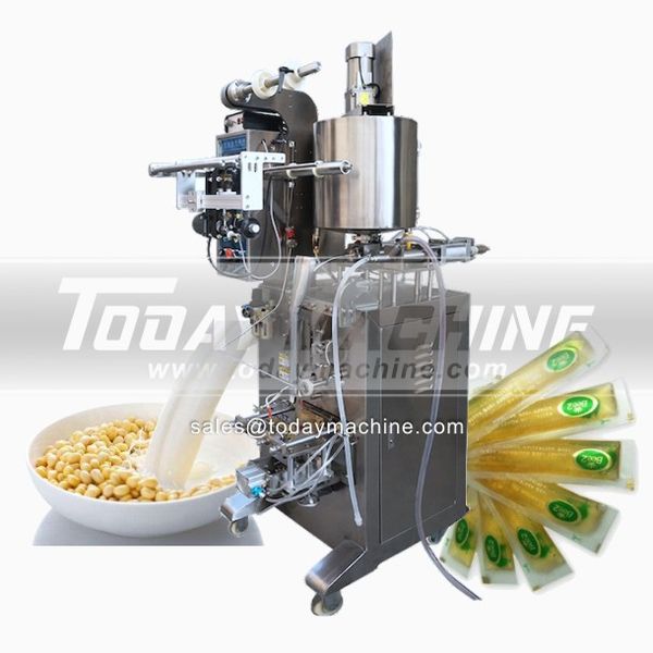 

automatic honey stick pack packing machine sachet liquid yogurt packaging machine
