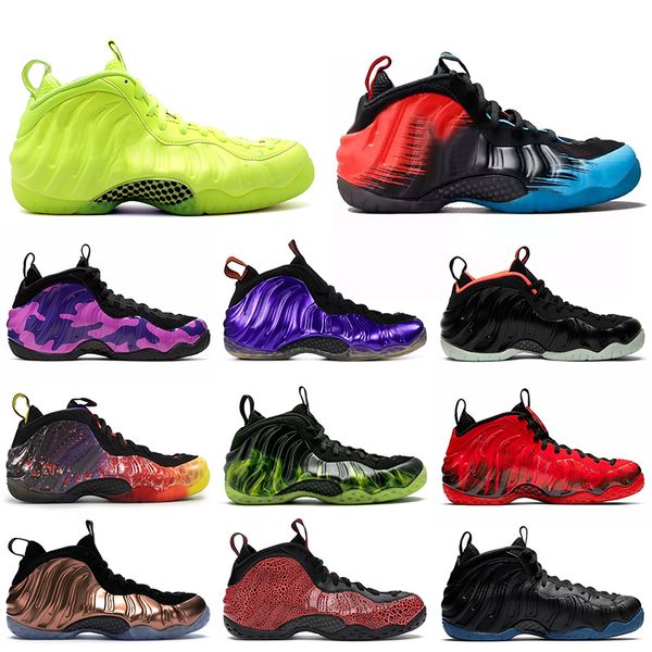 

penny hardaway basketball shoes pro volt black white red 2020 sneakers purple one copper metallic gold sport trainers sneakers