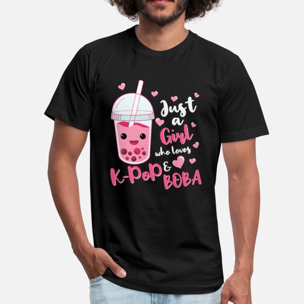 

bubble tea бобы k pop gift футболка мужчина designs tee shirt euro размер s-3xl outfit интересной аутентичная summer style прохладной рубашк