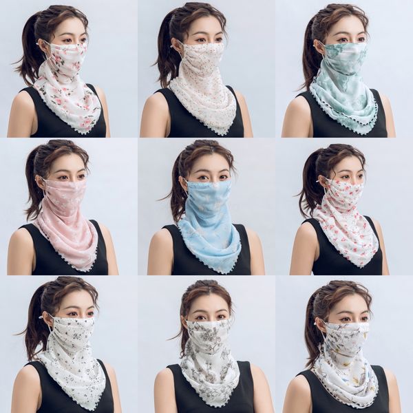

designer printed face mask face mask ice silk thin anti dust mouth masks protective facemask air pollution mask#124, Black