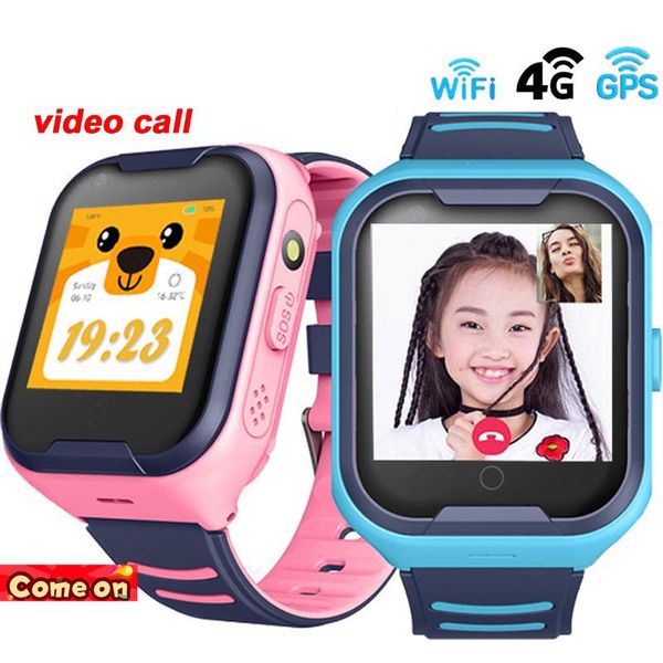 

greentiger 4g network a36e wifi gps sos smart watch kids video call ip67 waterproof alarm clock camera baby watch vs q50 q90
