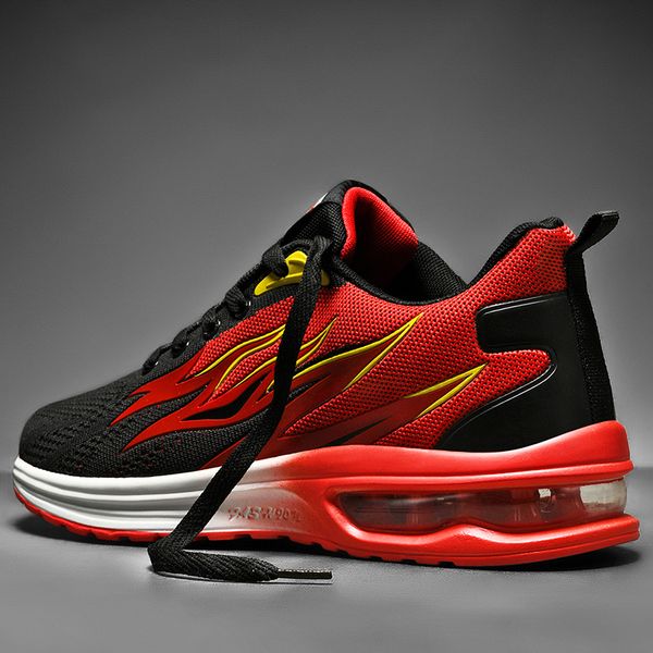 

sneakers men outdoor sports breathable lace up air cushion shoes fashion casual no-slip men vulcanized shoes masculino 36