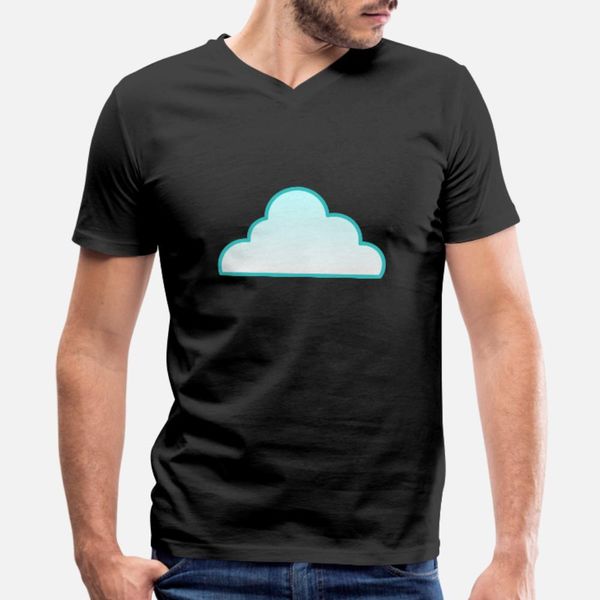 

cloud t shirt men customized 100% cotton s-xxxl kawaii famous comical summer style novelty shirt