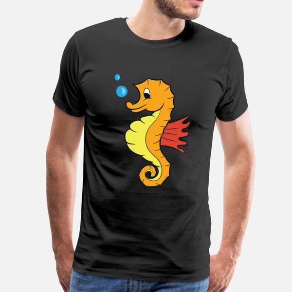 

cute seahorse lover seahorse lover gift kids t shirt men create short sleeve euro size s-3xl formal anti-wrinkle authentic spring autumn