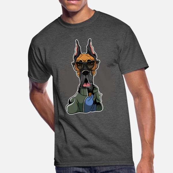 

great dane t shirt men customize cotton s-xxxl cool loose comfortable summer style novelty shirt
