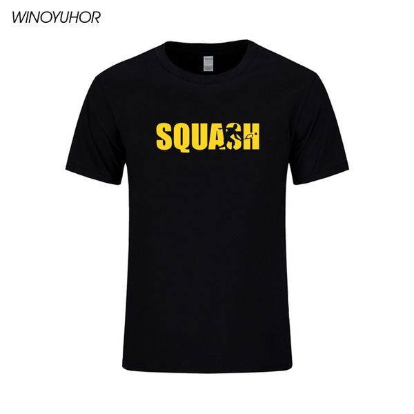 

summer custom printed tee shirts men squash player cotton t shirts mens casual short sleeve sporting clothing