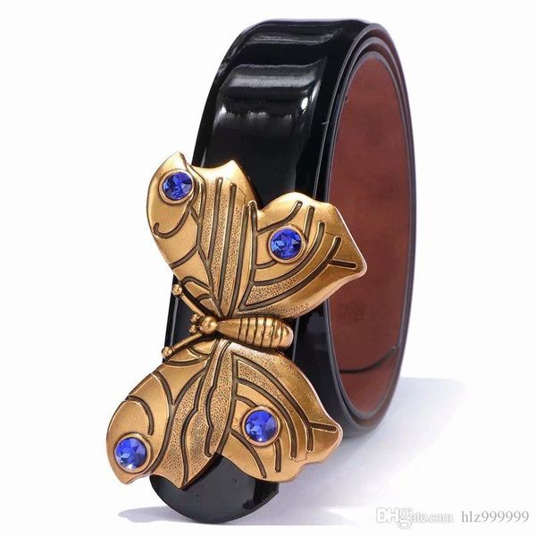 

popular fashion yellow hook men and women designers with european high brand leather belt to bring a gift, Black;brown