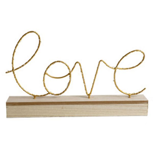 

ornaments bedside bedroom led lamp diy living room love letters gift wooden home