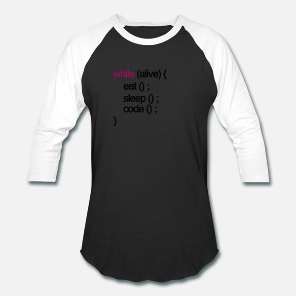 

while alive code fun t shirt men gift tee shirt s-xxxl vintage gift authentic summer leisure shirt