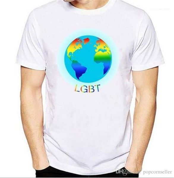 

casual running couples lgbt fashion designer printed t-shirts quick dry crew neck short sleeve t-shirt, White;black