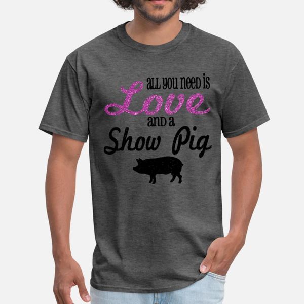 

youth show pig raglanmglittery sleeve raglan all y t shirt men character tee shirt size s-3xl novelty graphic humor summer style shirt