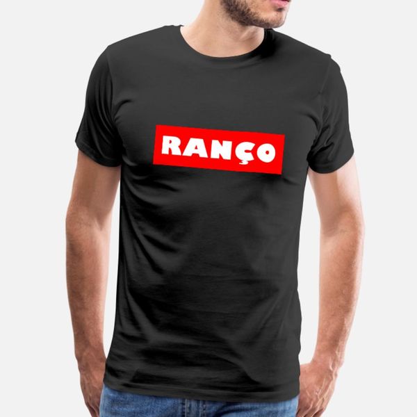 

ranÃ§o t shirt men knitted tee shirt o-neck costume graphic casual spring autumn cool shirt