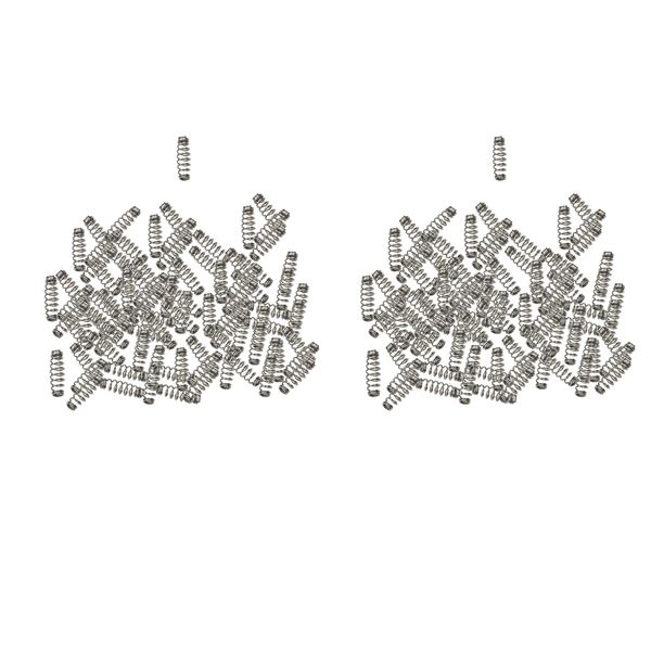 

200pcs колючая рыболовный крючок из нержавеющей стали весна аксессуары