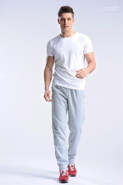 

drawstring autumn long pant designer mens solid pants korean male sport loose straight sweatpants fashion homme, Black